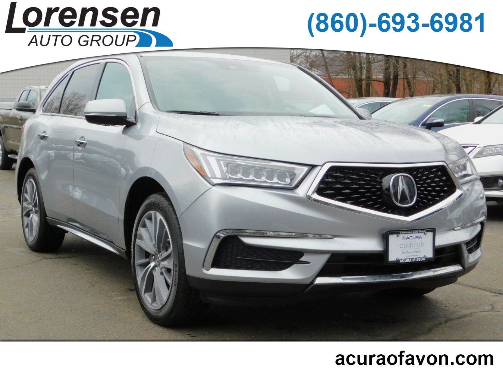 Pre Owned 2017 Acura Mdx W Technology Pkg Sport Utility In Westbrook Pre Owned 2017 Acura Mdx W Technology Pkg