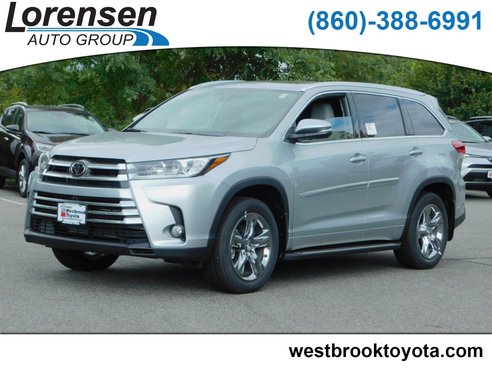 New 2018 Toyota Highlander Limited Platinum